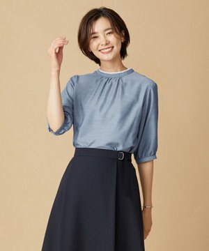 洗える】 RELAXION ツイル 肩ボタン ブラウス / J.PRESS LADIES S | ファッション通販 【公式通販】オンワード・クローゼット