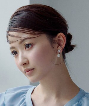  FULL HEART EARRINGS 淡水パールイヤリング【星風まどかさん着用】
