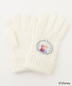  【ディズニー/FROZEN】ワッペン付き手袋