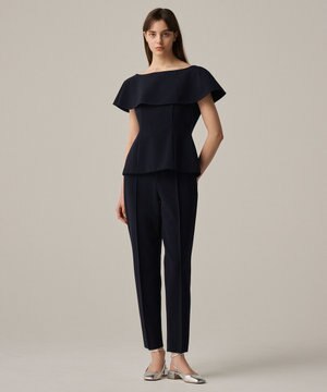 プルーフダブルクロス テーパード パンツ