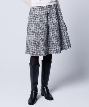  【洗える！】SHARBET TWEED スカート