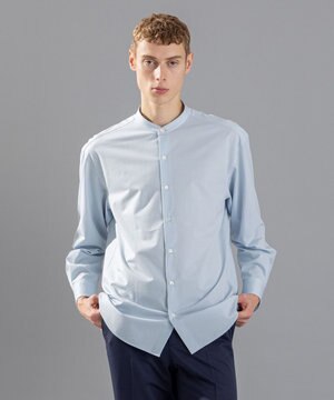  コンフォートクリアオックス　バンドカラーシャツ