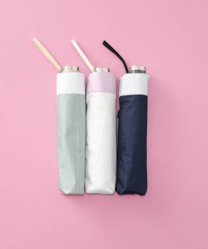  【AURORA（オーロラ）】サマーシールド　バイカラー晴雨兼用傘（軽量・折りたたみ傘）