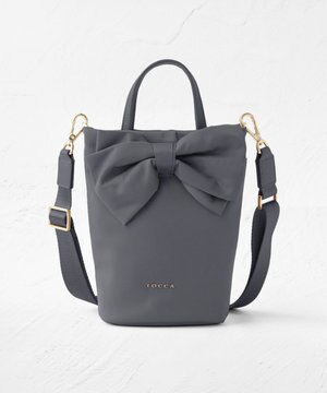  【泉里香さん着用】RIBBON KNOT NYLON MULTI BAG ナイロンマルチバッグ
