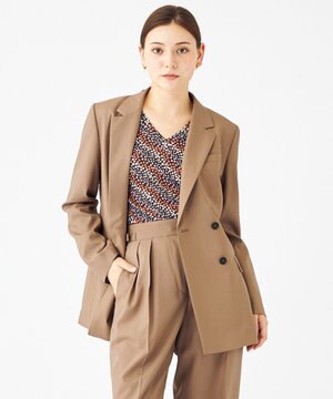 【セットアップ対応】コアウールテーラリング ジャケット（ダブル）