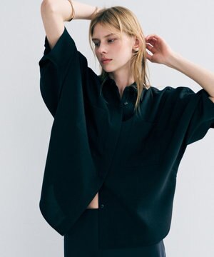  ウォッシャブルドライサップ ドルマンシャツ