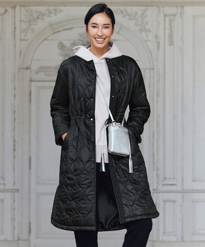  【Sサイズ有・洗える】ライトキルト 中綿コート (検索番号:JJ24)