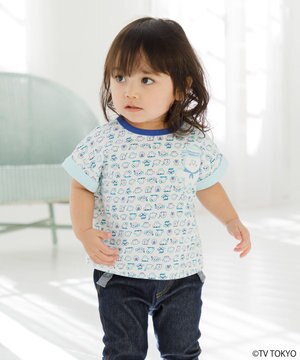  【UVケア】【80-100㎝】シナぷしゅマリン Tシャツ