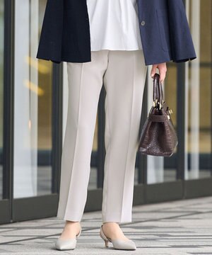 【XSサイズ~/洗える/セット可】ダブルクロス テーパードパンツ