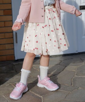  【チェリーベリーシリーズ】フルーツ チュール スカート