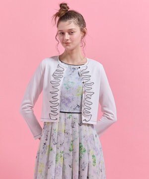  FRILL UTOPIA カーディガン