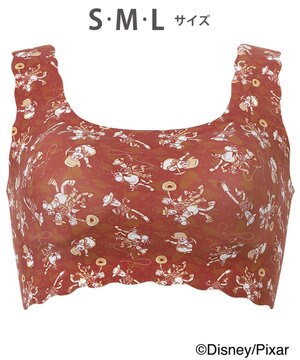  ノンワイヤーブラ [GOCOCi][ワコール] Disneyコレクション 伸びのよい素材を使用 立体的なバストシルエット ゴコチ ハーフトップ ブラトップ レディース CGG537 /ワコール