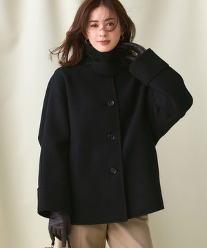  【VERY12月号掲載】MANTECOPure リバー ステンカラーコート