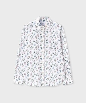  リバティプリント 長袖シャツ