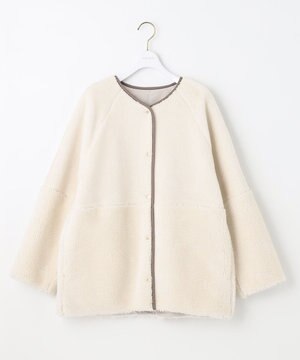 【2WAY】リバーシブル ボア コート