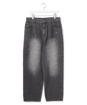  【UNISEX】ライトオンス ワイドデニムパンツ