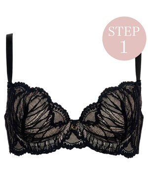  【BRADELIS New York / 育乳補整ブラ・STEP1 集める】ジャスミンステップ1ブラ26S2