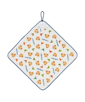 【ミキハウス】 ミキハウスベア ループつきタオル