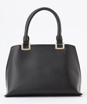  【2WAY】メタルハンドルバッグ