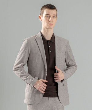 ＜新色追加＞新型・新素材【通気性/ストレッチ】トリコサッカーストレッチ　 ジャケット