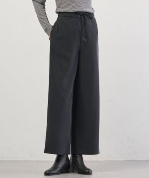  ピーチポプリン ワイド パンツ