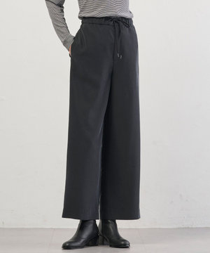 ピーチポプリン ワイド パンツ