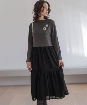  ヘアリーコンビ ワンピース