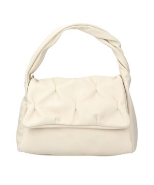  【ANDREA CARDONE ITALI】ツイストハンドルギャザーフラップバッグ