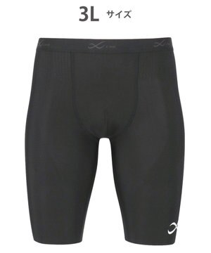  【MEN】 CW-X 股関節サポート タイツ 【大谷翔平愛用モデル・撮影着用品番】 下半身の軸がブレにくい 骨盤サポート 球技 陸上 ハーフ ひざ上丈 5分丈 メンズ HOO505 /ワコール