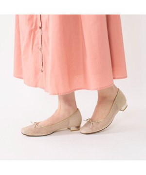  <Riz raffinee>メッシュバレエシューズ