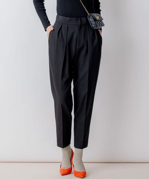 2WAYウォームストレッチ テーパード パンツ