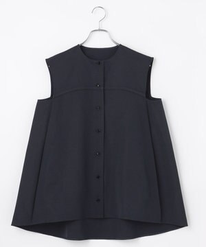  【ANSWER for シティライフ】ヨークデザインノースリーブブラウス