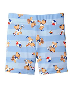  【ミキハウス】【80-110cm】ミキハウスベア ５分丈水着