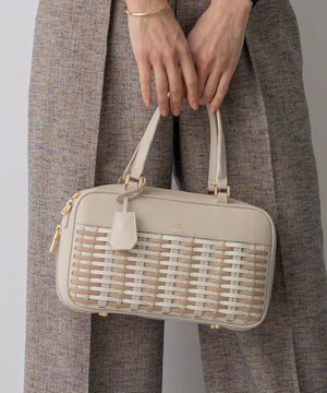  【先行予約】バスケットメッシュ ボストンバッグ