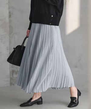  ライトジョーゼットプリーツ スカート