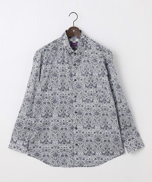  【キングサイズ・リバティー柄】プリントシャツ