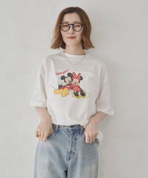  【ディスニー/マーベル/スター・ウォーズ/ユニセックス着用ITEM/SMLサイズ展開】キャラクターズグラフィックT2（SS）