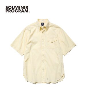  【J.PRESS ORIGINALS】【UNISEX】Oxford Half Sleeve Shirt / B.D. / Baggy-Fit