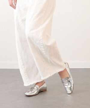  【FABIO RUSCONI】スクエアトウサケットビットローファー