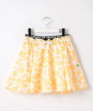 【ペチパンツ付】【WOMEN】アニマルドットフレアスカート ゴルフウェア レディース