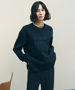  BEAUTY FORM JERSEY 刺繍ロゴ プルオーバー