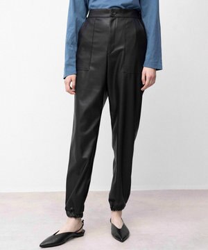  【Nave】ヴィーガンレザー パンツ