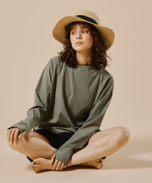  ラッシュガード付き4点セット水着 9号11号13号【BeachQueen(ビーチクイーン）】