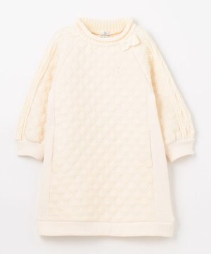  【100㎝】ダイヤキルト ワンピース