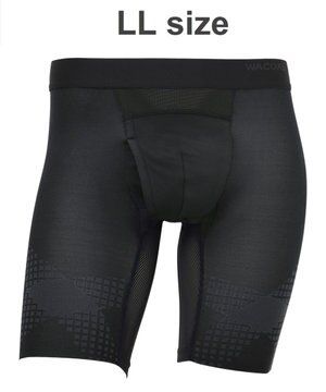  【クロスウォーカー】 はいて歩いて、カロリー消費アップ ムレ軽減設計 ロング丈 前開き WX5014 /ワコールメン