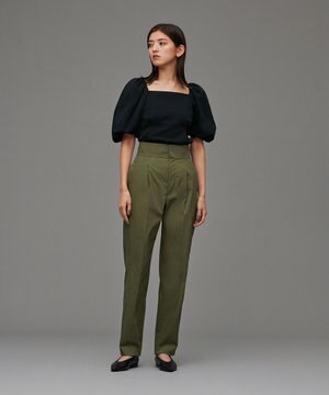 コットンライクポリエステル パンツ