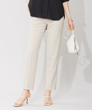  【洗える】レーヨンライクトロ スティックパンツ