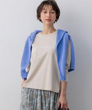  Ca marche ロゴ ロングTシャツ