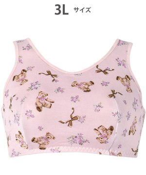  【ナイトアップブラ】 動画クリエイター nanakoななこさんコラボカラー登場 ナイトブラ 就寝時用 3Lまで対応 大きいサイズ ノンワイヤー レディース BRA164 /ワコール