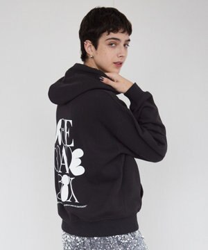  【xNAVE】Six Sence Recordコラボ グラフィックフーディスウェット